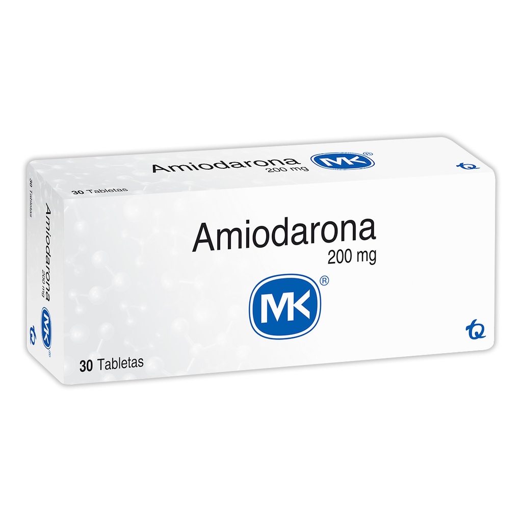 AMIODARONA MK 200 MG CJA X TAB 30