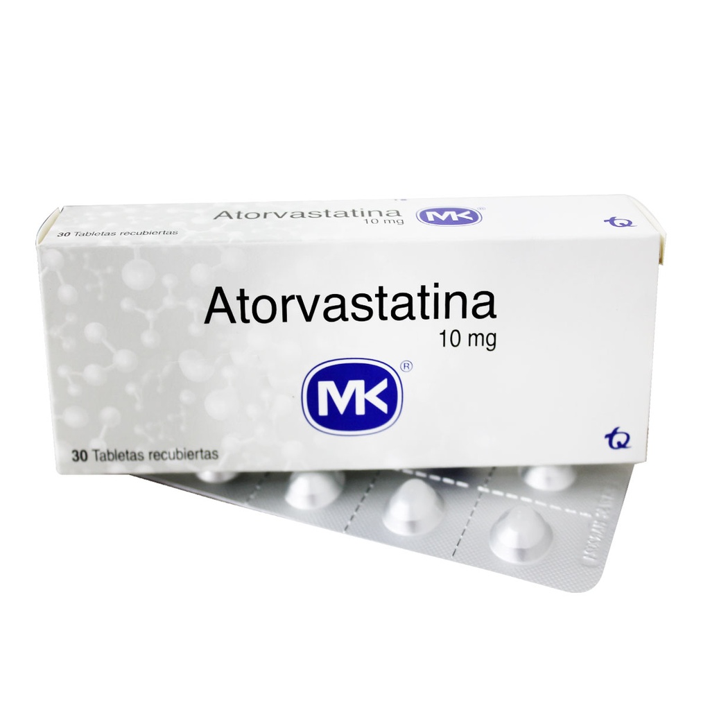 ATORVASTATINA MK 10 MG CJA X 30 TAB