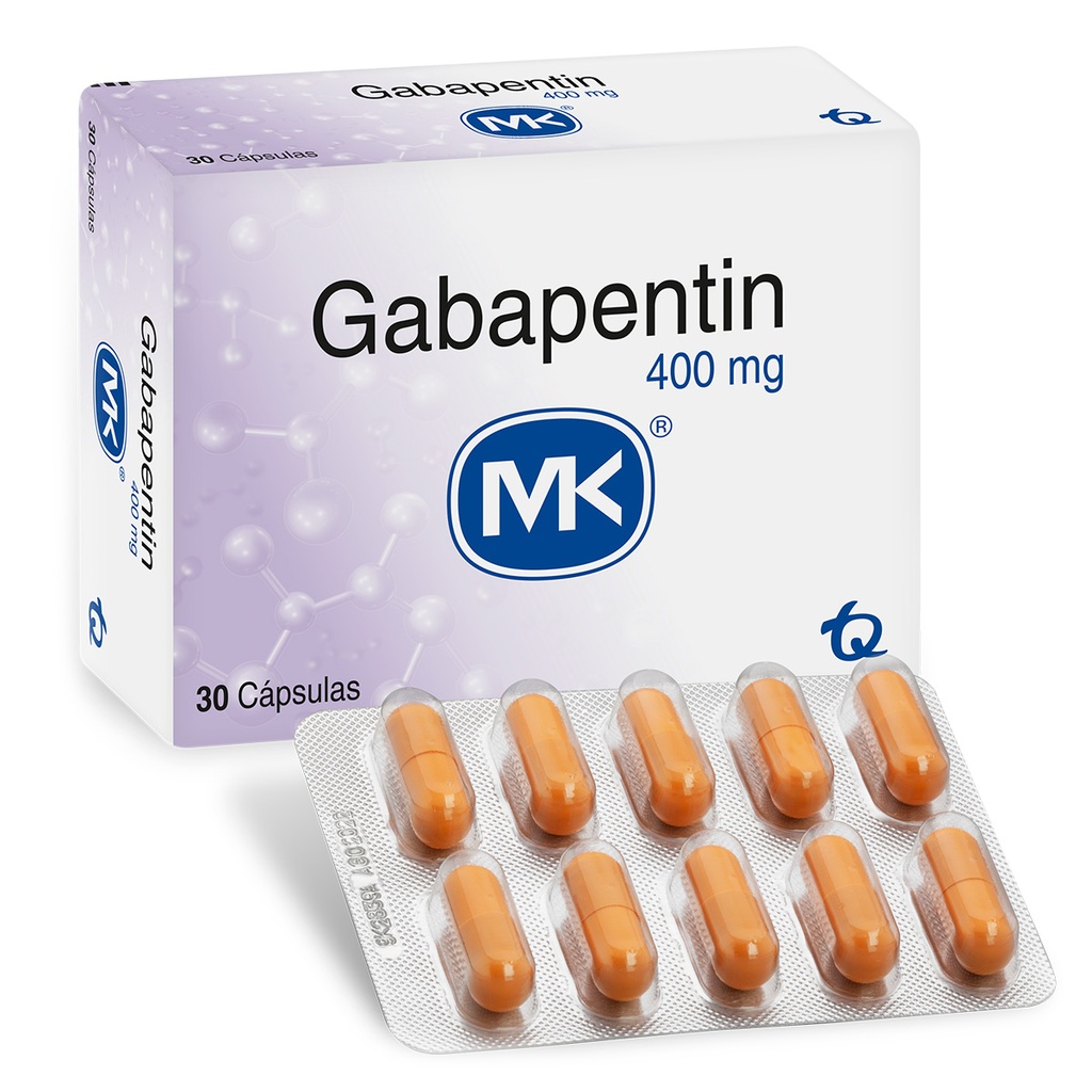 GABAPENTIN MK 400 MG X 30 CAP