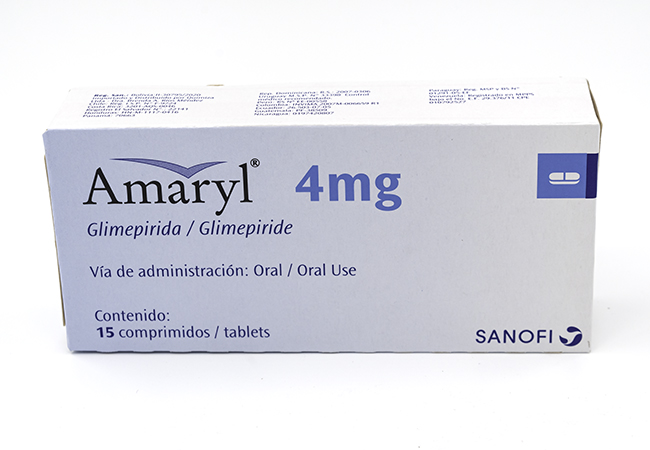 AMARYL 4MG. X 15 TAB