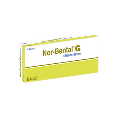 NOR-BENTAL G 10 MG X 20 GRAGEAS