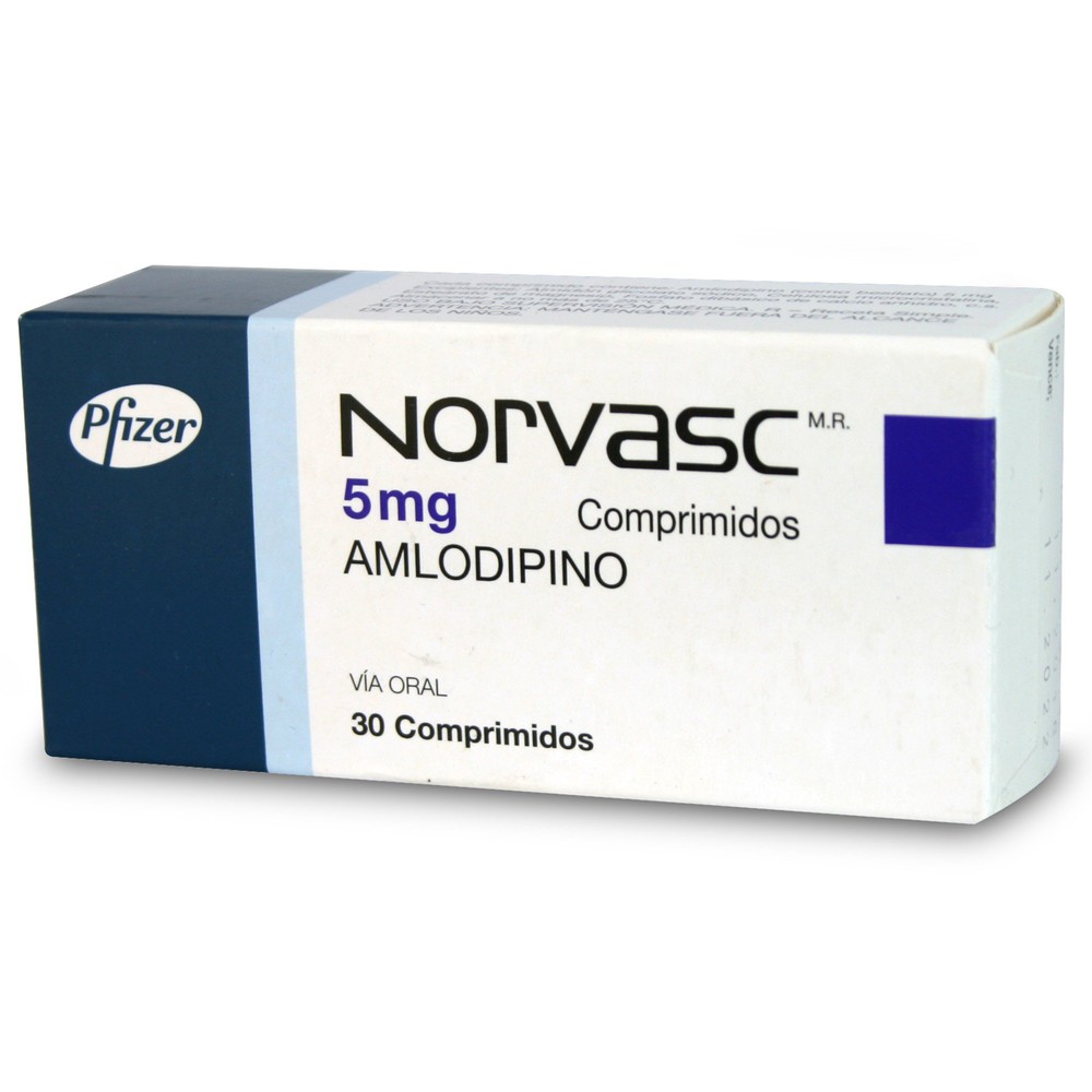 NORVASC 5 MG X 30 TAB