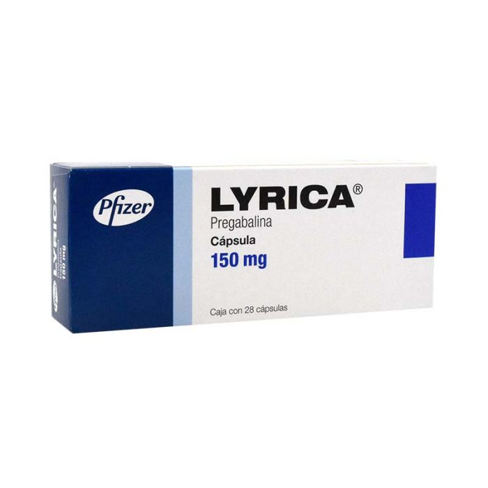 LYRICA 150 MG 28 CAP