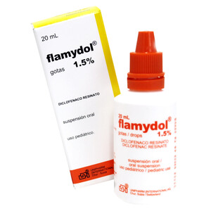 FLAMYDOL GOTAS 1.5MG / 1 ML X 20