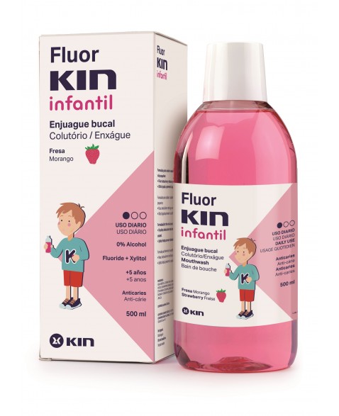 FLUOR KIN INFANTIL ENJ. 500