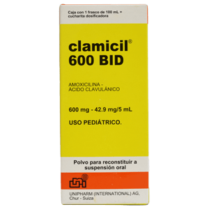 CLAMICIL 600 BID X 100 ML