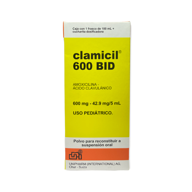 CLAMICIL 600 BID X 100 ML