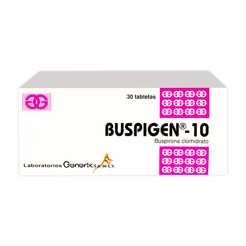 BUSPIGEN 10MG CJA x 30 TAB L