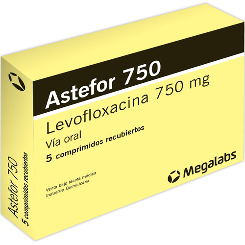 ASTEFOR 750 mg x 5 comp.