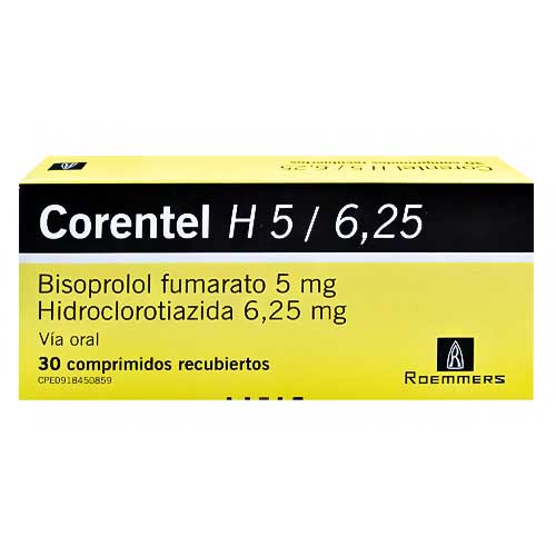 CORENTEL H 5 mg x 30 compr.