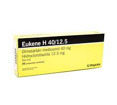 EUKENE H 40/12,5 mg. X 30 comp. Rec.