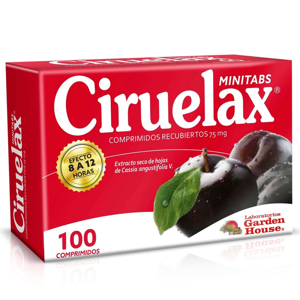 Ciruelax Regular 75mg x 100 Minitabs