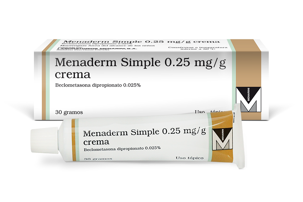 MENADERM SIMPLE 0.025 %
Pomada