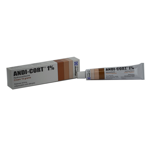 ANDI-CORT 1% CREMA TOPICA Tubo x 15g