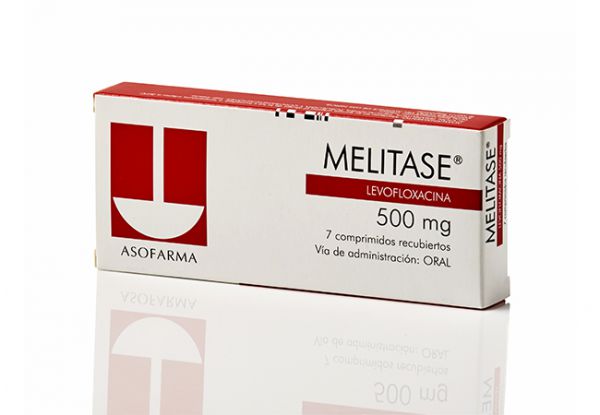 MELITASE 500mg Caja x 7 Comp.