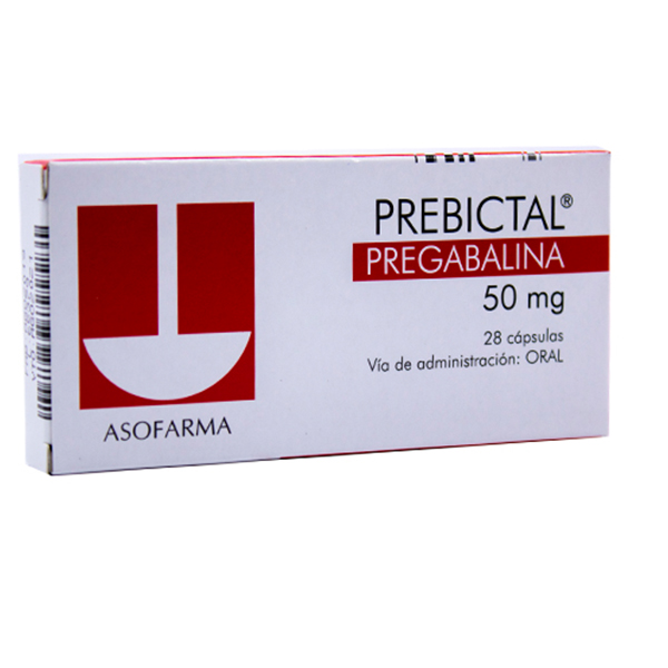 PREBICTAL 50mg Caja x 28 Comp.