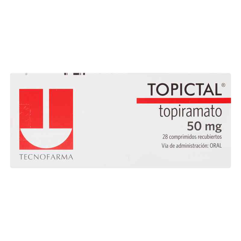 TOPICTAL 50mg Caja x 28 Comp.