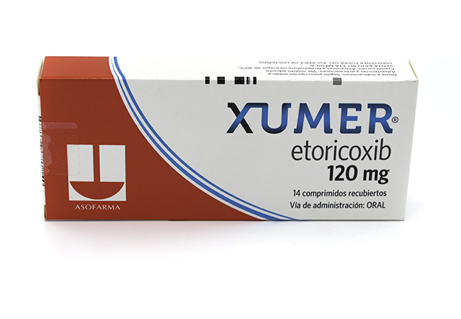 XUMER 120mg Caja x 14 Comp.