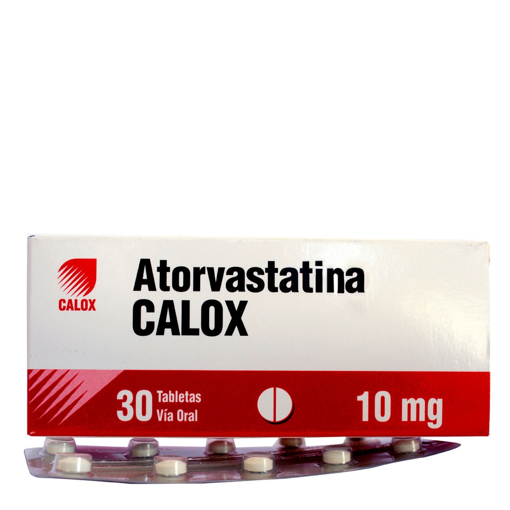 ATORVASTATINA 10mg x 30 Tabs.