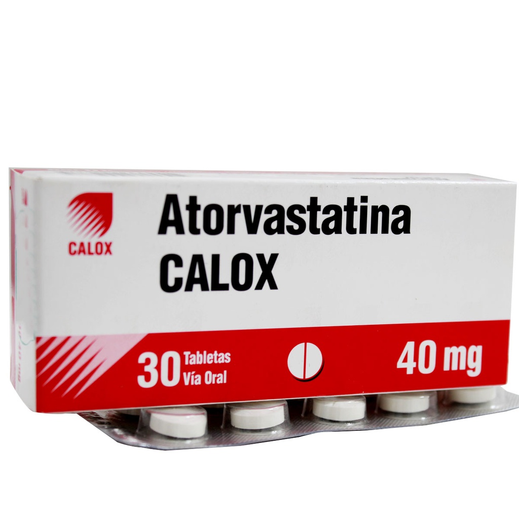 ATORVASTATINA 40mg x 30 Tabs.