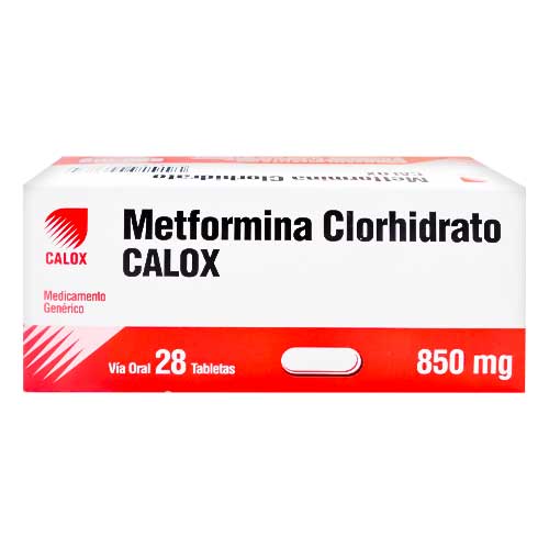 METFORMINA 850mg x 28 Tabs.