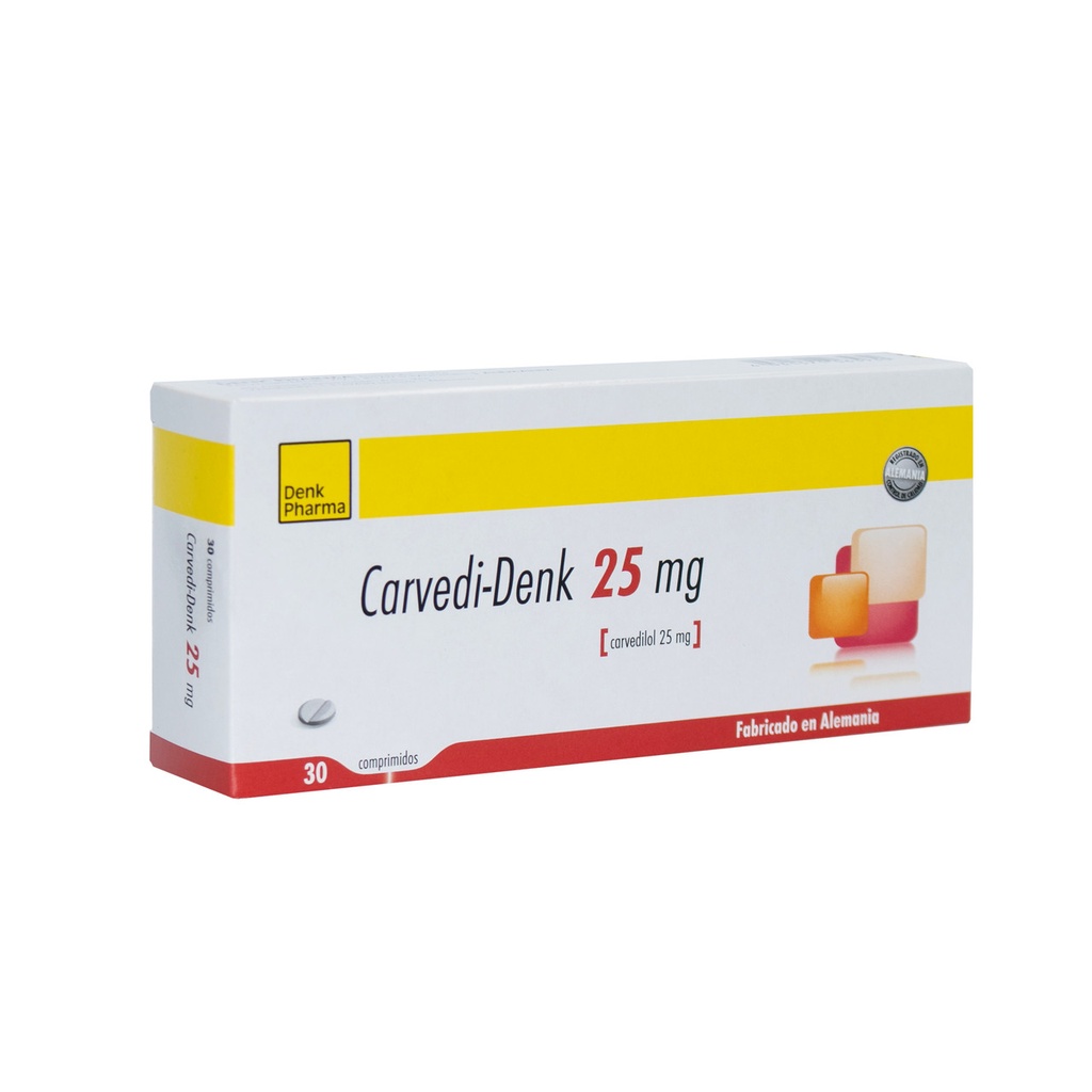 CARVEDI-DENK 25mg x 30 Comp