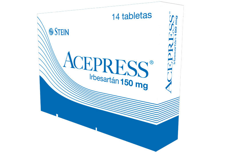 ACEPRESS IRBESARTAN 150mg. E x 14 tab.