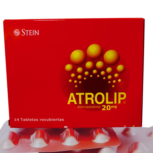 ATROLIP 20mg Caja x 14 Tabs. Rec.