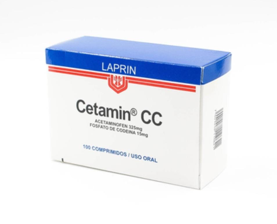 CETAMIN CC x 100 TABS.