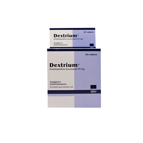 DEXTRIUM 25mg Granulos Caja x 25 Sobres