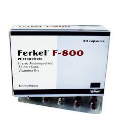 FERKEL F-800 Caja x 30 Caps.