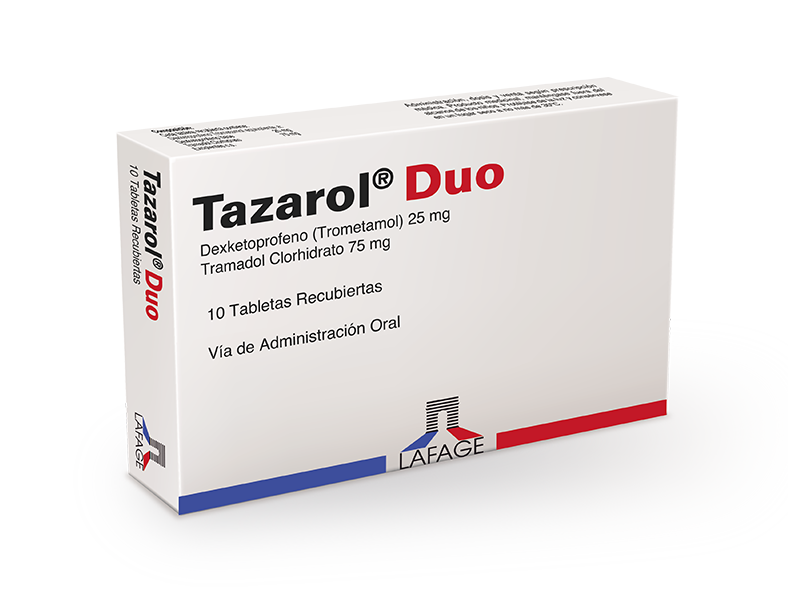 TAZAROL DUO Caja x 10 Tabs