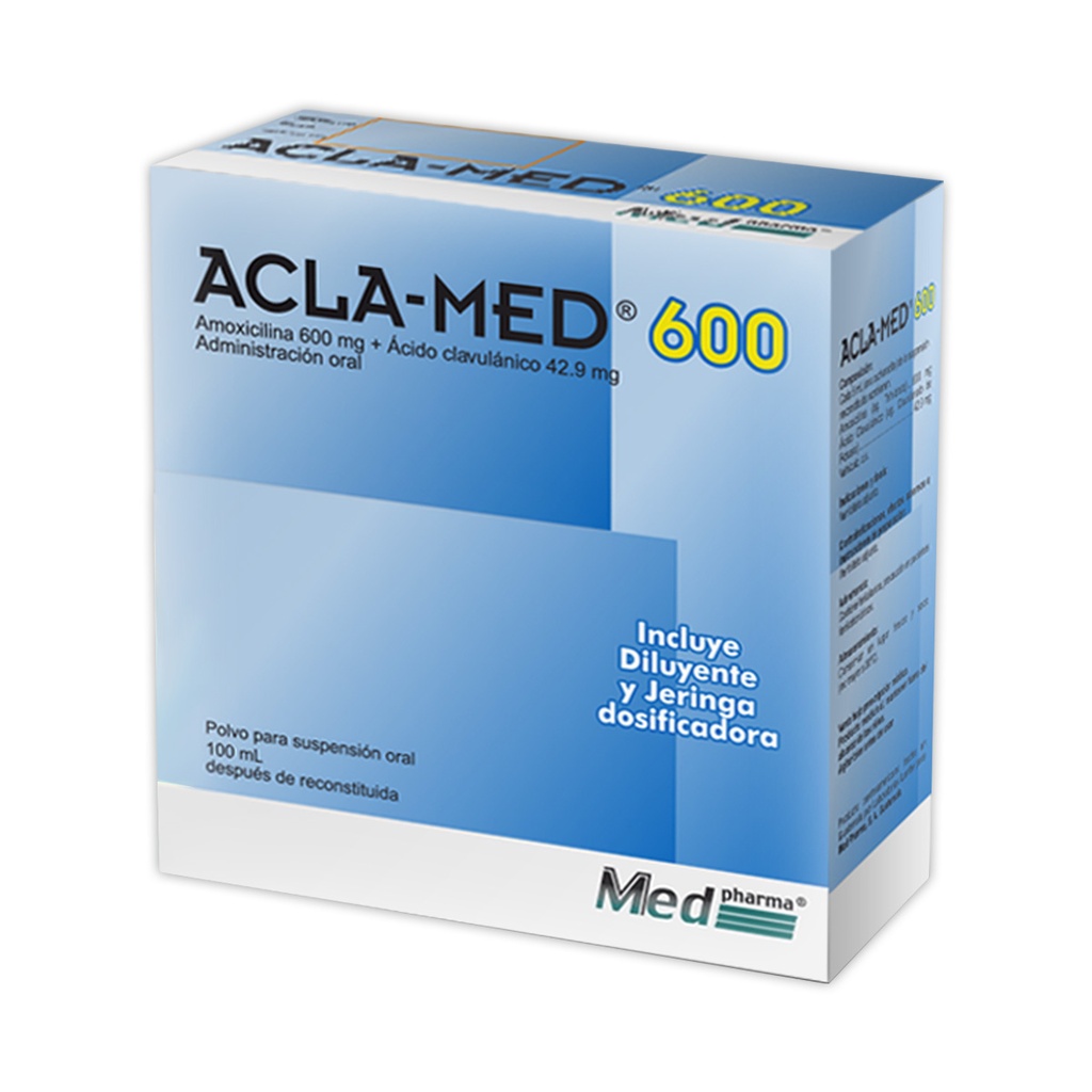 ACLA-MED 600mg Pps. Fco. x 100mL