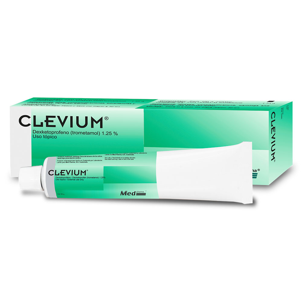 CLEVIUM 1.25% Gel Tubo x 30g