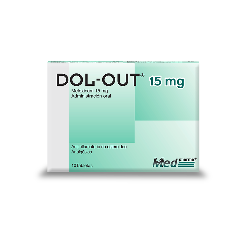 DOL-OUT 15mg Caja x 10 Tabs.