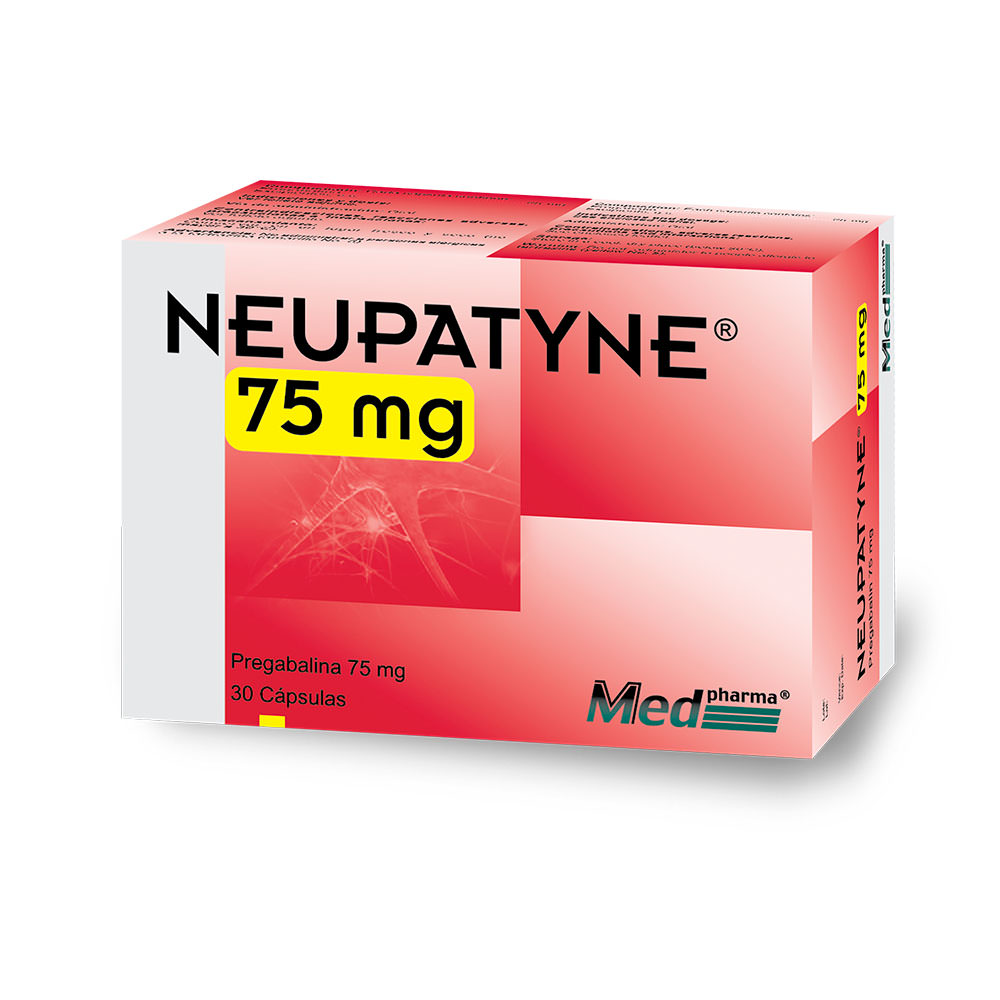 NEUPATYNE 75mg Caja x 30 Caps.