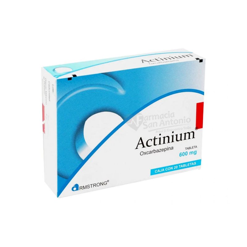 ACTINIUM 600 mg Caja x 20 Tabs. Recubierta