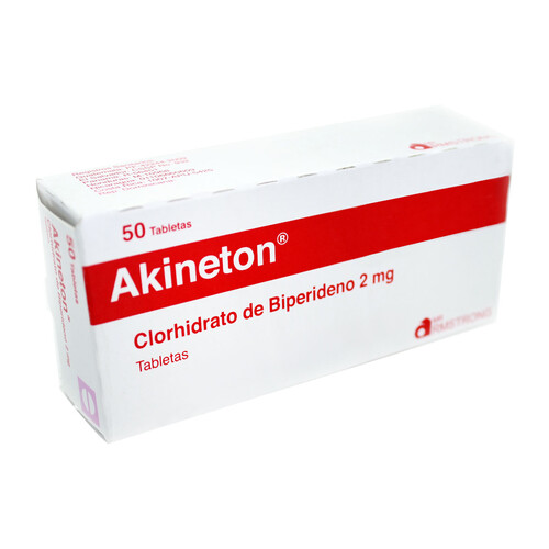 AKINETON 2 mg Caja x 50 Tabs