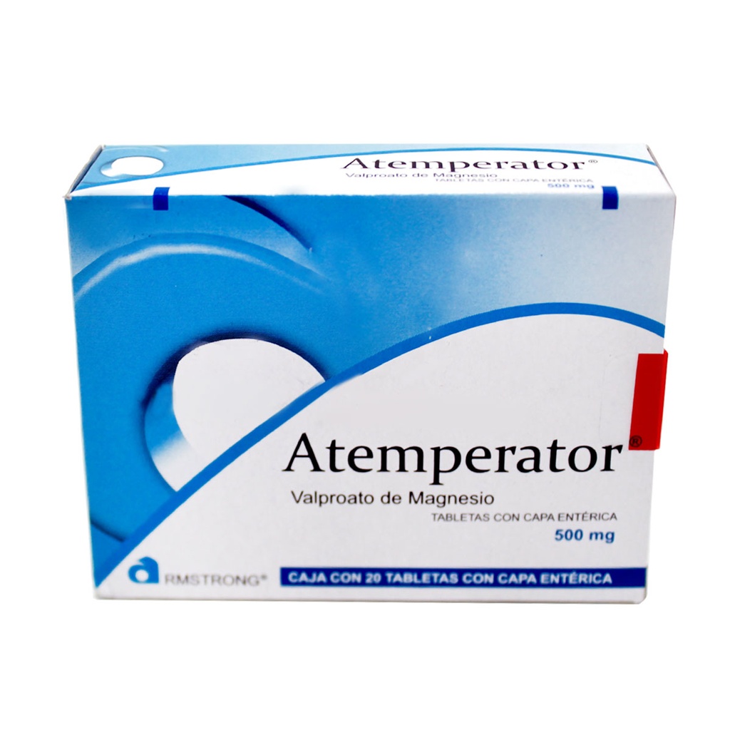 ATEMPERATOR 500 mg Caja x 20 Tabs