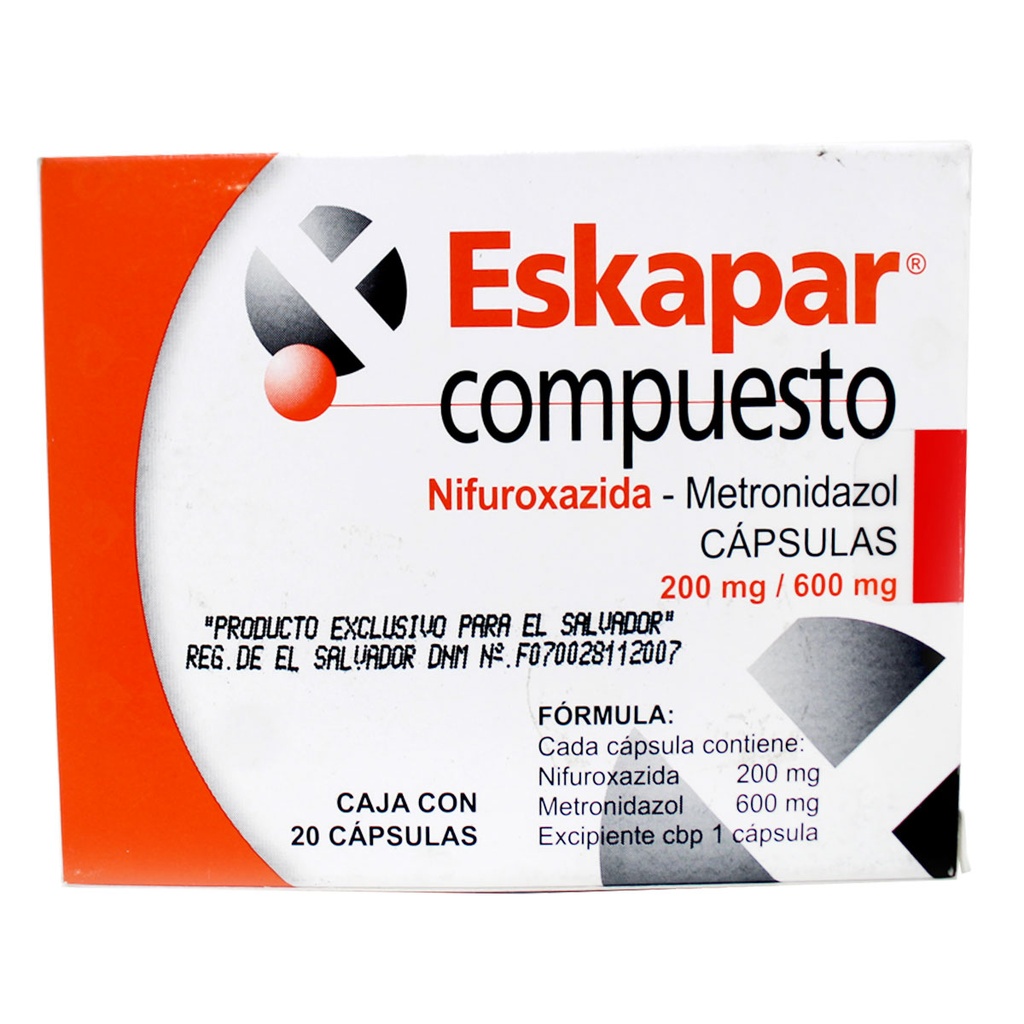 ESKAPAR COMP Caja x 20 Caps