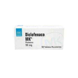 DICLOFENACO POTASICO MK 50MG X UNIDAD